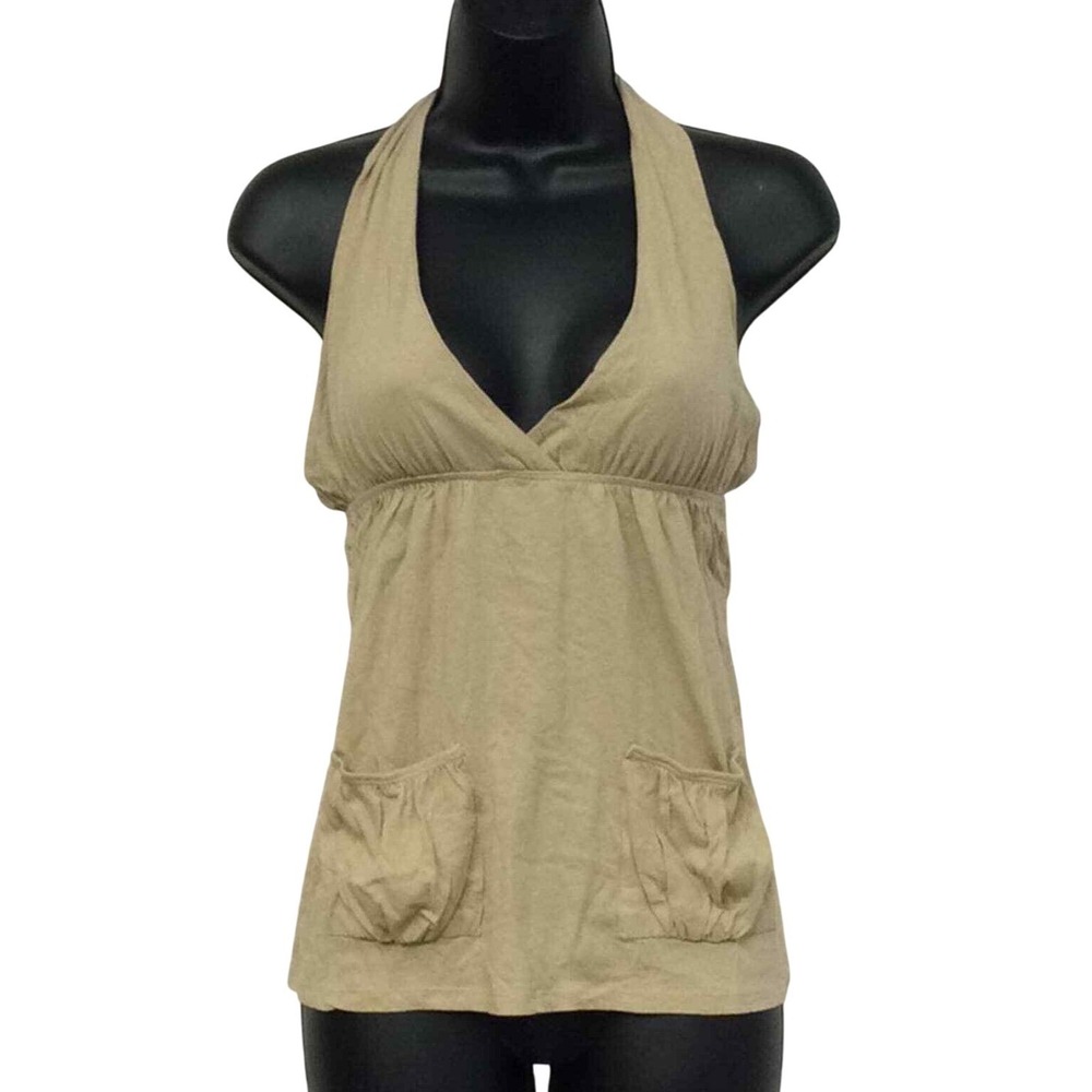 American Inc. racerback babydoll tank with pockets Women's Size L‎ Large